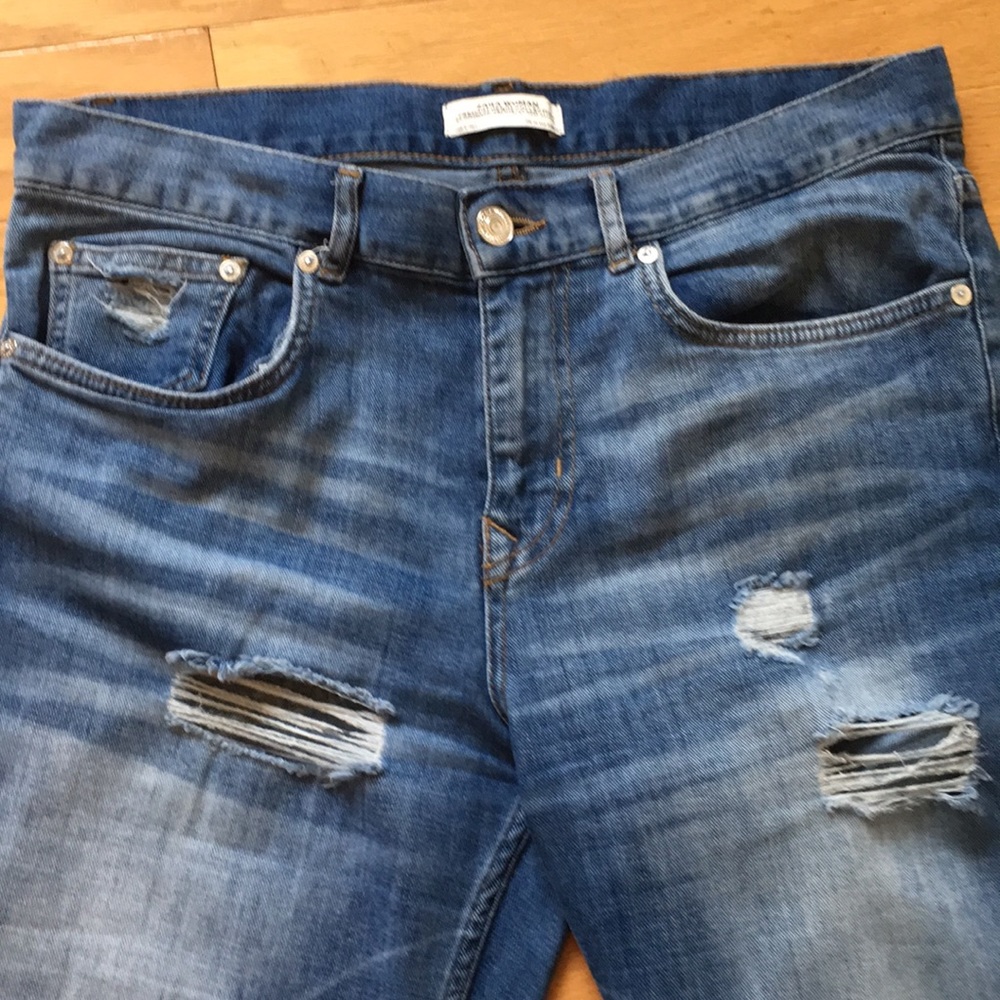 Zara Woman Premium Denim Jeans Sz 4